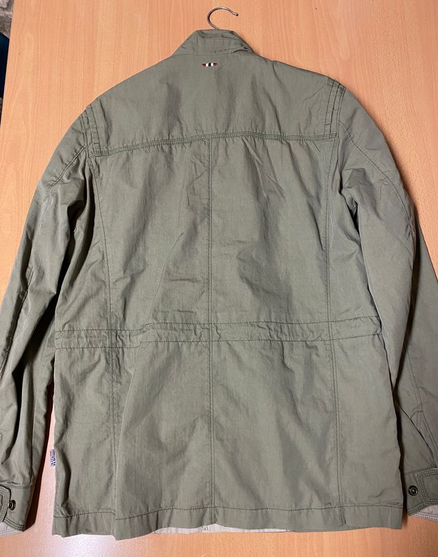 Giacca Napapjiri estiva N0YHBR verde oliva