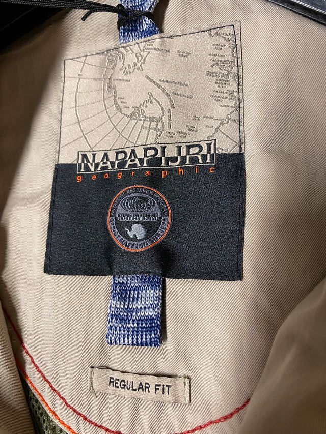 Giacca Napapjiri estiva N0YHBR verde oliva