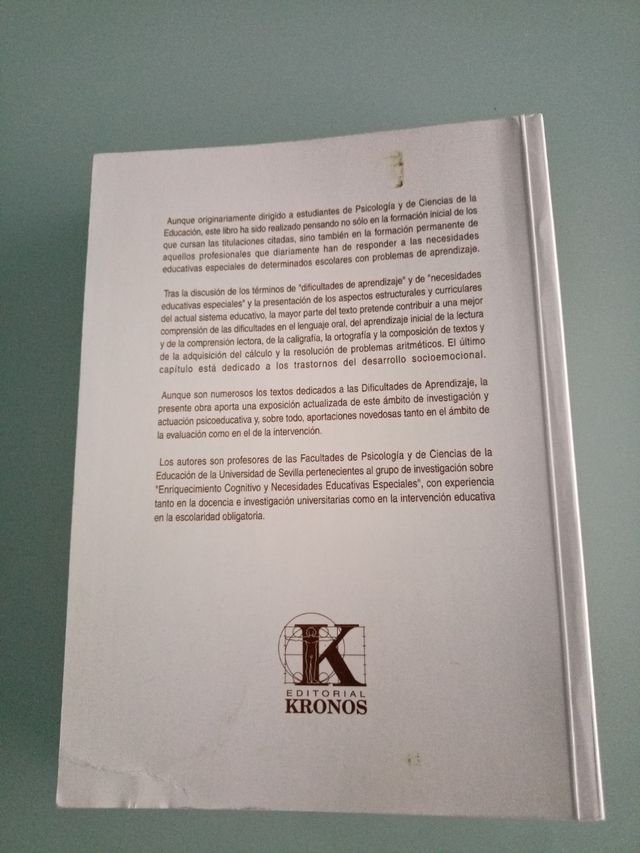 Libro dificultades en el aprendizaje