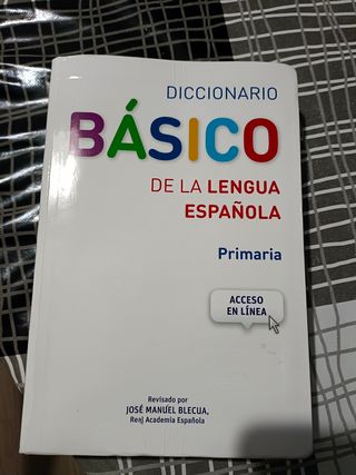 Diccionario Básico de la lengua española. Primaria (Spanish Edition)
