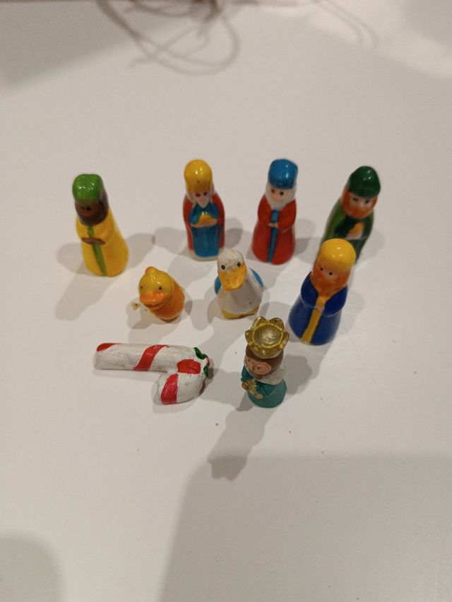 Figuras roscón reyes, navidad, belén...
