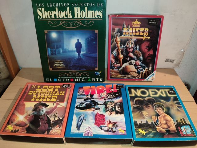 Lote PC años 90 system 4 dro soft electronic arts