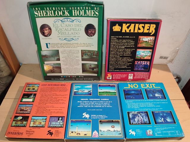 Lote PC años 90 system 4 dro soft electronic arts