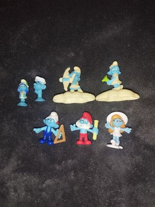 Pitufos , Smurf , lote figuras 