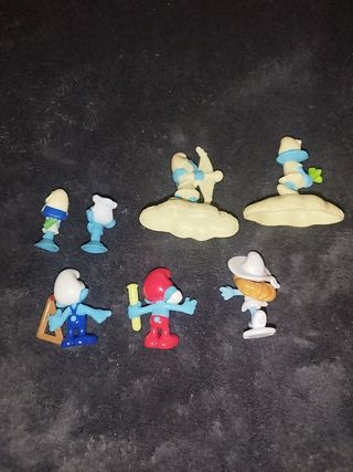 Pitufos , Smurf , lote figuras 