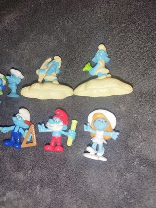 Pitufos , Smurf , lote figuras 