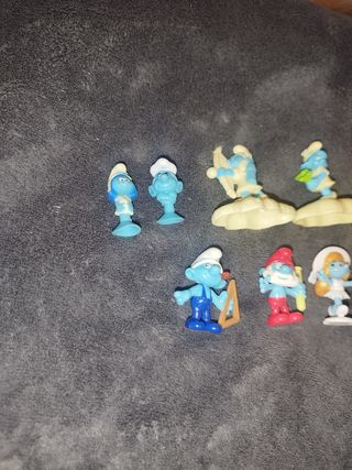 Pitufos , Smurf , lote figuras 