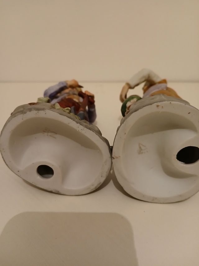 2 statuette di terracotta 