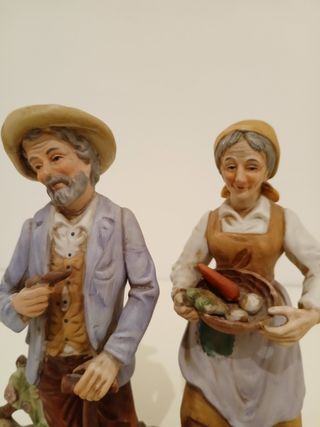 2 statuette di terracotta