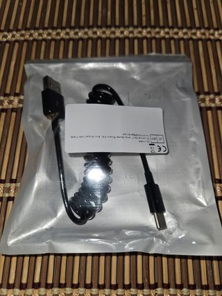 Cable usb a tipo C retractil