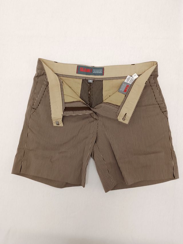 Pantaloncini corti S donna SLAM a righe