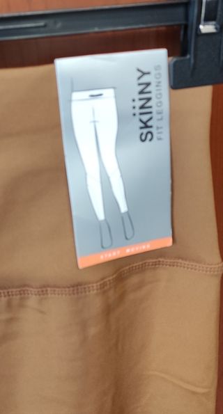 Pantaloni/leggins marroni, L/XL