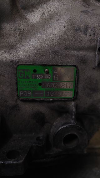 Despiece Caja de Cambios GM 4GYV