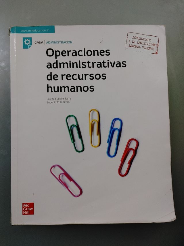 Operaciones administrativas de recursos humanos