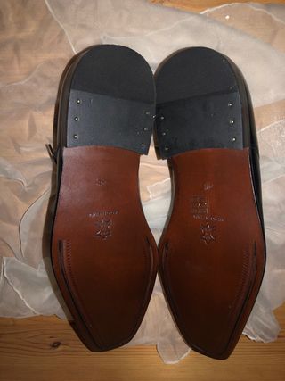 Zapatos de piel de Sikim