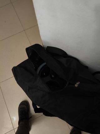 Sillas de ruedas plegable con funda de transporte 