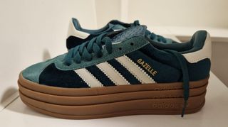 Adidas gazzele  plataforma