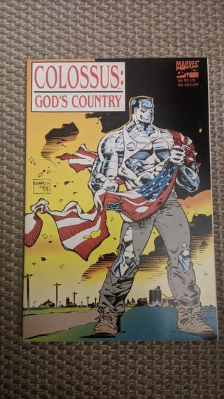 Colossus God's Country Marvel 1994 TPB