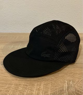 Lacoste Gorra 5 paneles negra