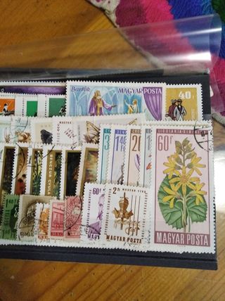 Sellos Hungría, Albania y Grecia