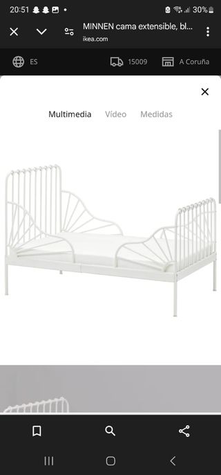 Cama extensible Ikea