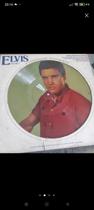 Vinilo Elvis edición limitada 