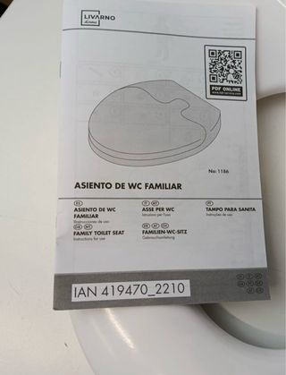 ASIENTO DE WC CON ASIENTO INFANTIL INTEGRADO
