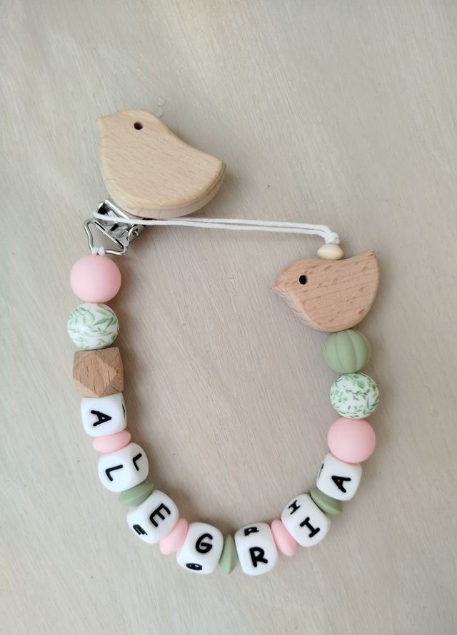 Chupetero de silicona personalizado