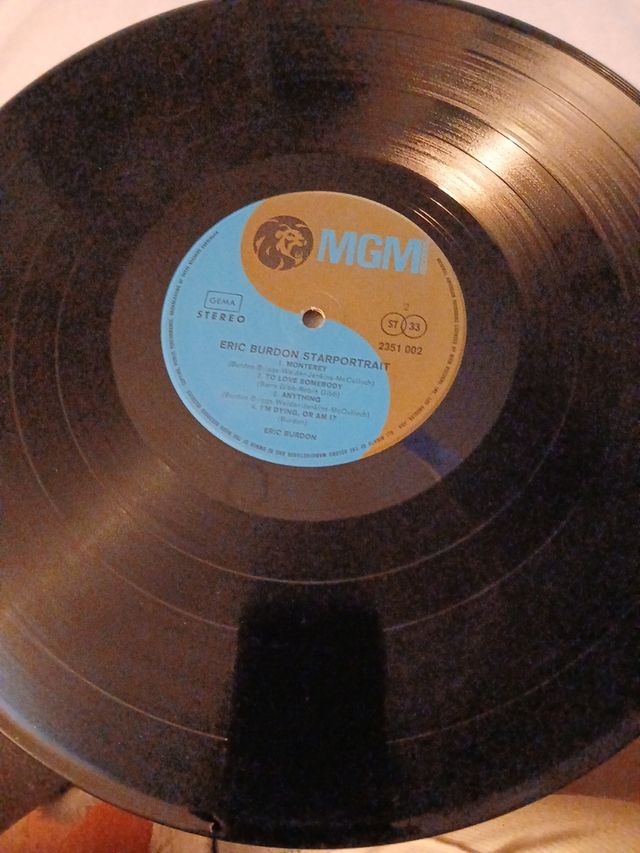 Lp vinilo ERIC BURDON