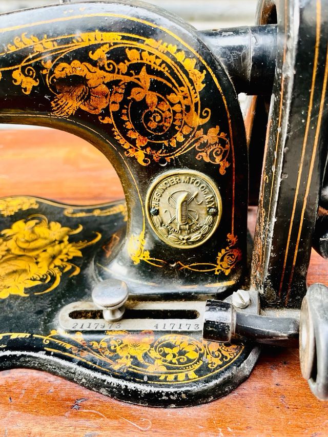 MÁQUINA DE COSER SINGER 12 DE 1867