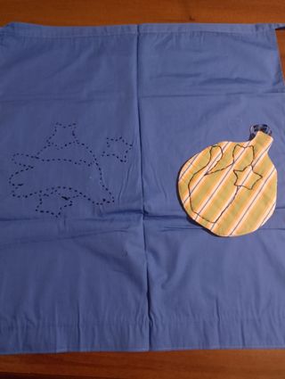 Grembiule e presina da cucina 