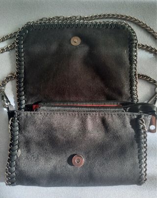 Bolso mujer piel color negro 