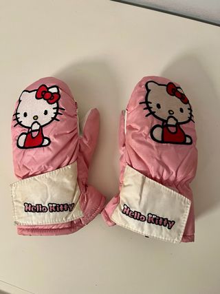 Guantes niño nieve,esqui,snow Hello Kitty