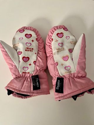 Guantes niño nieve,esqui,snow Hello Kitty