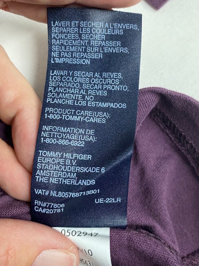 Camiseta manga larga hombre Hilfiger