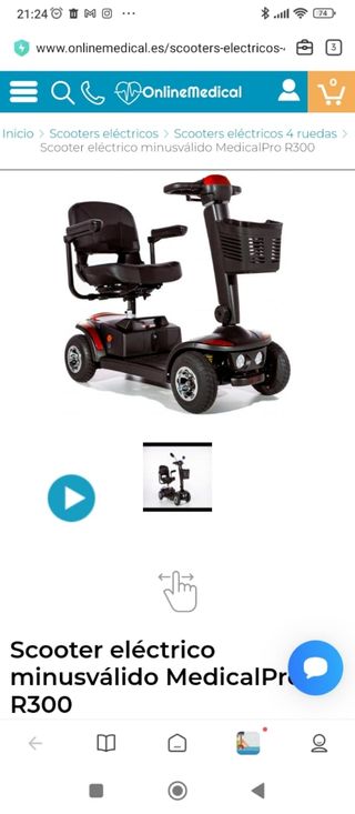 Scooter eléctrico Negociable