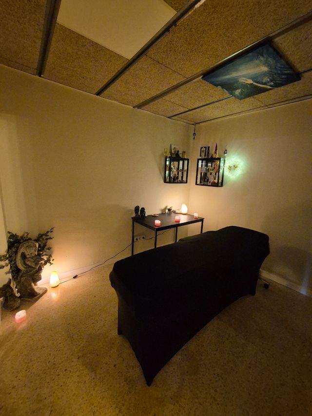 Alquiler cabina con camilla masajes Barcelona