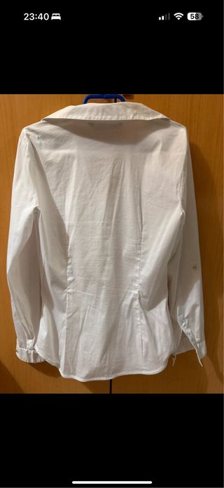 Camisa blanca de Zara