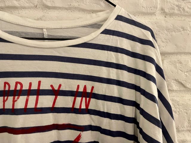 Camiseta Zara manga larga rayas