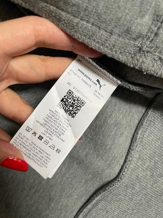 Chándal BMW chico gris Puma