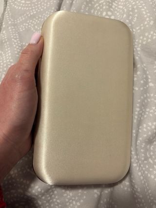 Clutch de fiesta blanco de Anna Field