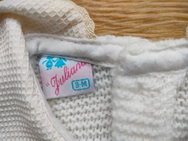 Jubón jersey bebé