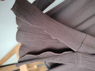 Blusa vintage bohemia marrón.Pimkie, S