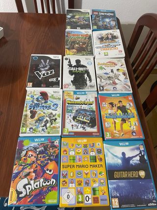 Se vende wii con accesorios y juegos