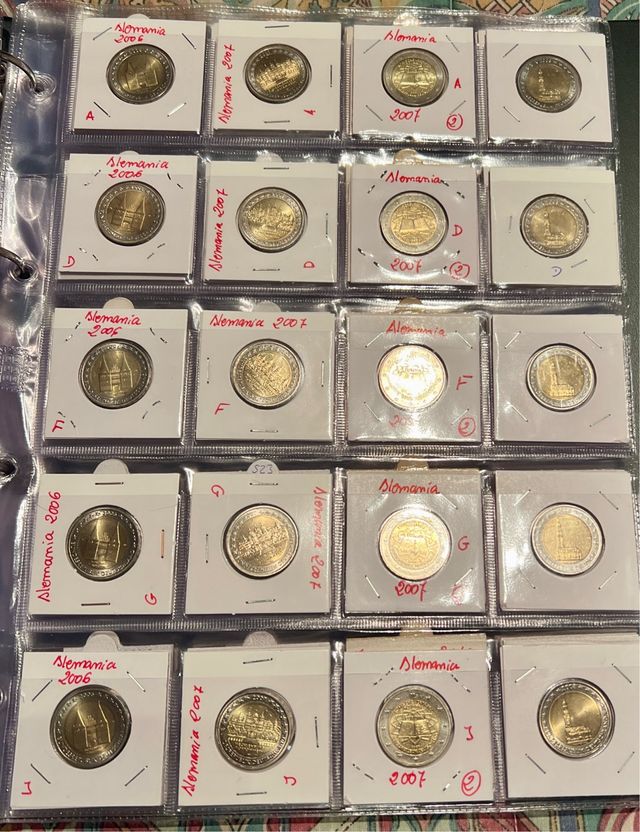 Monedas conmemorativas Alemania