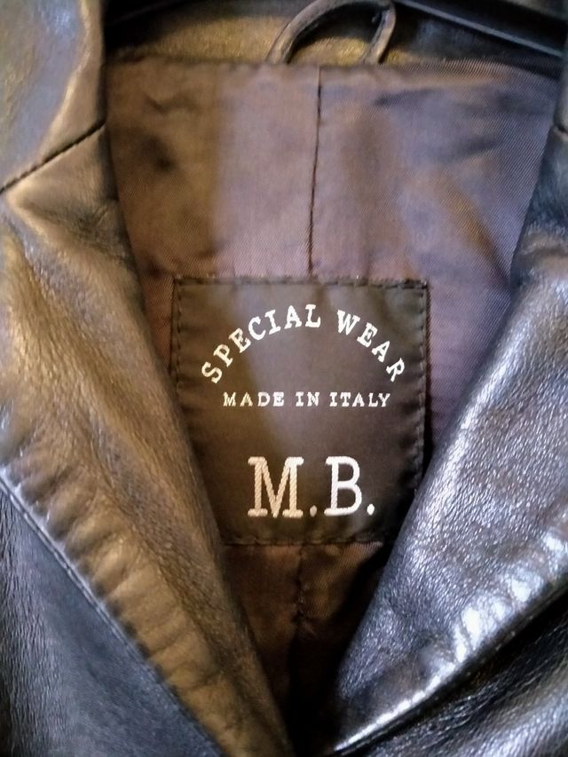 Giacca in pelle donna 42 M