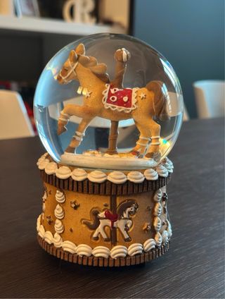 Palla di Neve Cavallo Carillon EDG