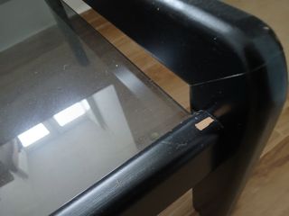 Mesa de centro con cristal