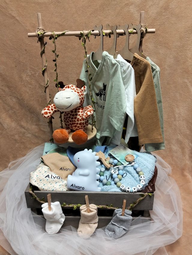 Cesta nacimiento de bebe