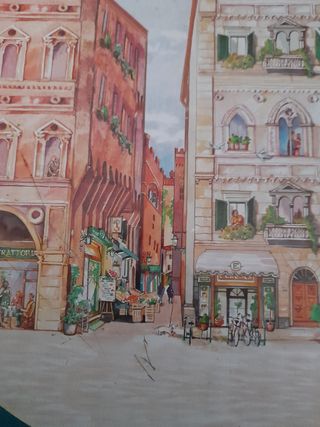 Vassoio tondo con passaggio 